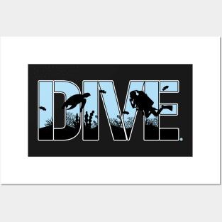 SCUBA DIVING:  Scuba Diving scuba diving t shirt gift Posters and Art